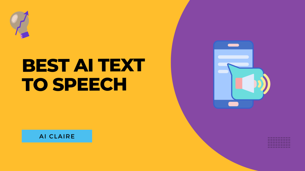 Best AI Text To Speech - AI Claire
