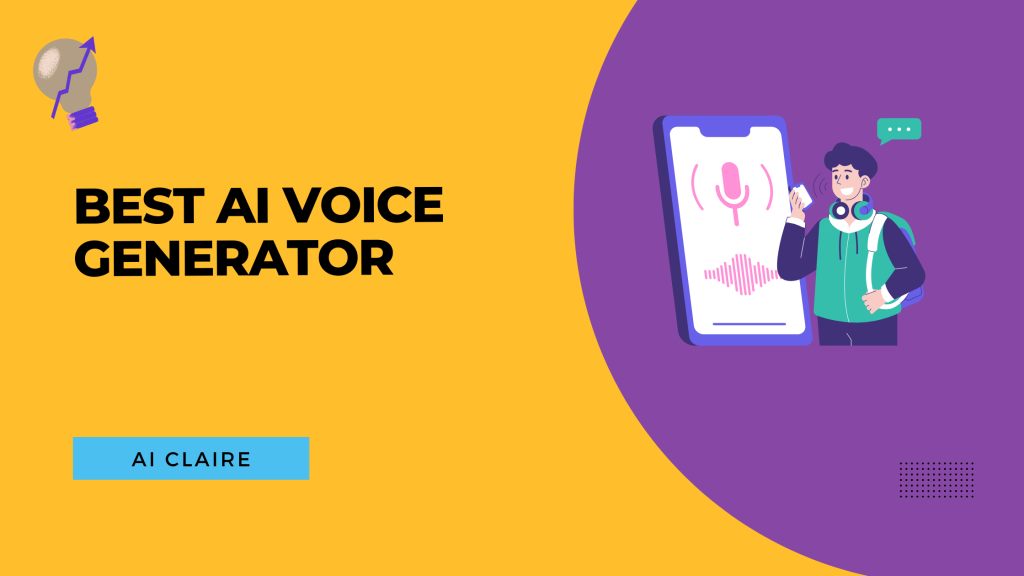 Best AI Voice Generator - AI Claire