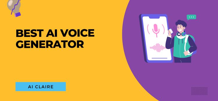 Best AI Voice Generator - AI Claire