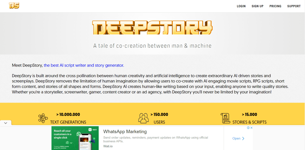 Deepstory Overview 