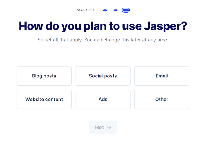 how to use jasper