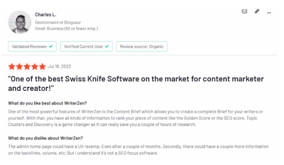 One of the best Swiss Knife Software - WriterZen Review